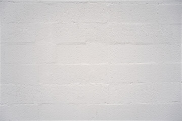 mur blanc en parpaing