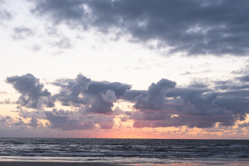 Sunset Denmark Coast 
