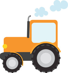 Construction Vehicle, Tractor, Farm