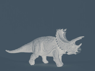 illustration of model of toy disnossaur