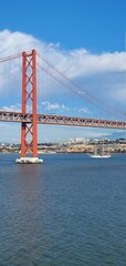 bridge on April 25 in Portugal