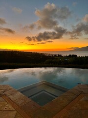 Pool Deck, Kapalua, Maui, Hawaii