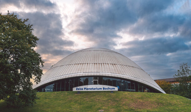 Zeiss Planetarium in Bochum, North Rhine-Westphalia, Germany - October 2020