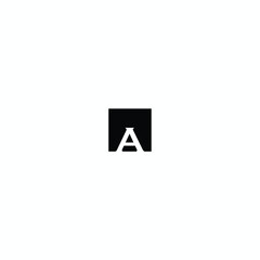 A alphabet letter logo icon. Square design for company and business identity