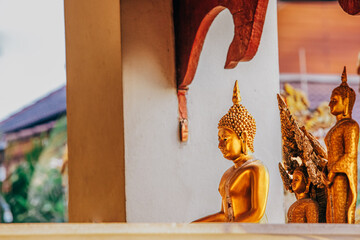 Buddha statue buddha image used as amulets of Buddhism religion