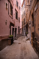 Village of Vernazza in Cinque Terre at the Italian west coast - travel photography