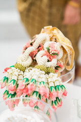 thai wedding jasmine flower