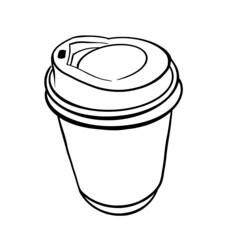 Paper cup icon