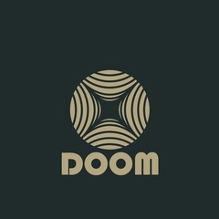 simple logo geometri circle future