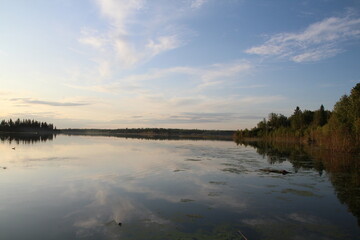 Evening On The Lake, Elk Island National Park, Alberta