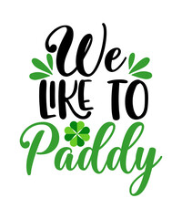 Fototapeta premium St Patrick's Day SVG Bundle, Lucky svg, Irish svg, St Patrick's Day Quotes, Shamrock svg, Clover svg, Cut File, Cricut, Silhouette, PNG,St Patrick's Day SVG Bundle, Lucky svg, Irish svg, St Patrick's 