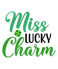 Fototapeta premium St Patrick's Day SVG Bundle, Lucky svg, Irish svg, St Patrick's Day Quotes, Shamrock svg, Clover svg, Cut File, Cricut, Silhouette, PNG,St Patrick's Day SVG Bundle, Lucky svg, Irish svg, St Patrick's 