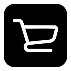 shopping glyph icon