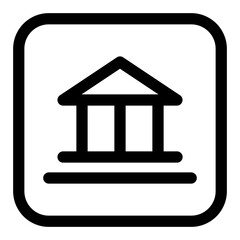 bank line icon