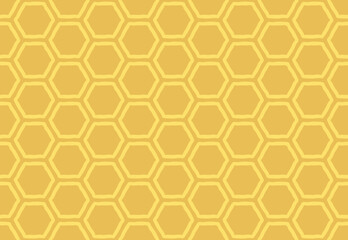 Seamless honeycomb pattern