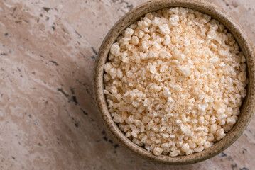 Bread Crumbs in a Bowl