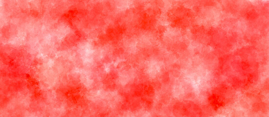 Red with gray and white realistic watercolor texture on paper background.