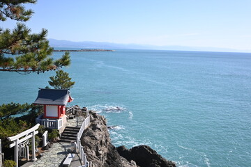 【高知県】桂浜の海津見神社（竜王宮）