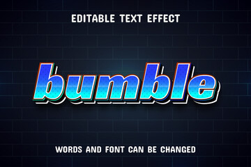 Little text - editable text effect