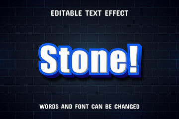 Believe text - editable text effect