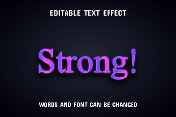 Fototapeta premium Summer text - neon text effect editable