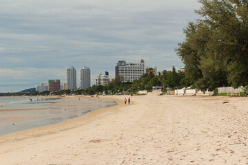 Hua Hin beach, Thailand. A nice place to relax