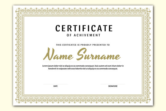 Best certificate frame design