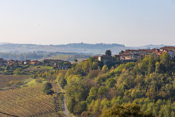 Magnifici paesaggi collinari da Rosignano Monferrato