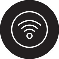 wifi glyph icon