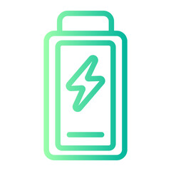 charging gradient icon