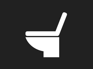 洋式トイレアイコン：白