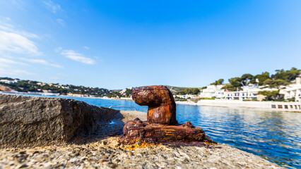 bollard de la plage du Rouet