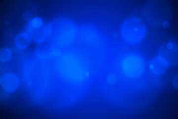 blue blurred background with defocused light effect
