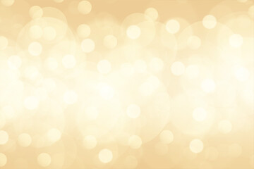 golden bokeh light effect beautiful background