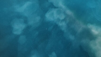 Obraz premium Space background with realistic nebula and shining stars. Colorful cosmos with stardust and milky way. Magic color galaxy. Infinite universe and starry night. 3d render