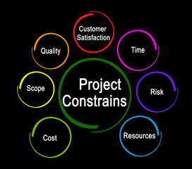 Seven factors that  constrain project