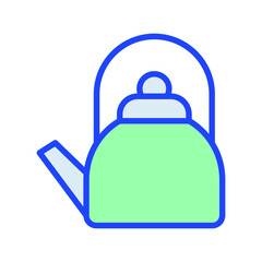Tea kettle Isolated Vector icon which can easily modify or edit

