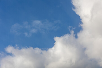 Obraz premium 雲と空