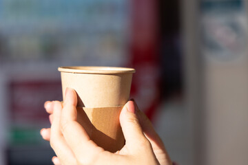 カップに入ったコーヒー