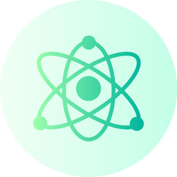 atom gradient icon