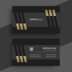 Business card design template