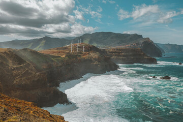 cliffs of moher at sunset