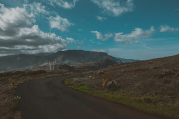 road to the mountains