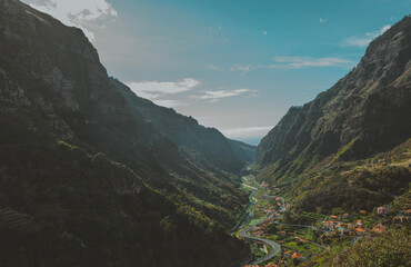 view from the mountain