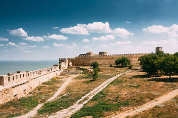 Bilhorod-Dnistrovskyi, Ukraine. Fortress Akkerman - is a monument of the 13th-15th centuries. Is one of the best preserved on the territory of Ukraine.