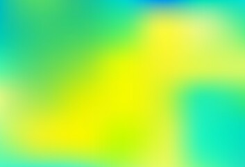 Light Blue, Yellow vector glossy abstract background.