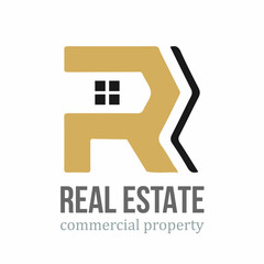 Word RR logo design for mortgage broker letter RR