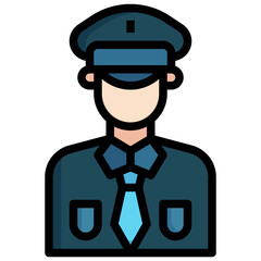 Jobs and professions avatars_policeman