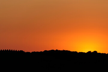 Fort La Latte near Saint Cast le Guildo  on Brittany coast from the sea or with sunset