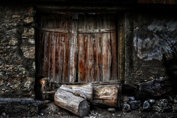 Old Wooden Door